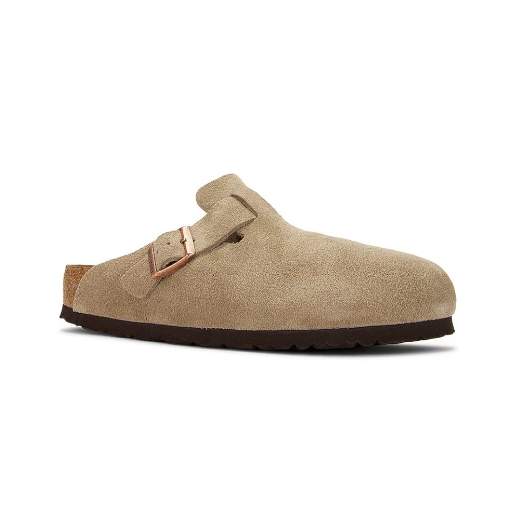 BIRKENSTOCK Boston Soft Footbed in Taupe mens size 43 / US 9
